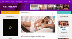 Desktop Screenshot of kimsfreeporn.com